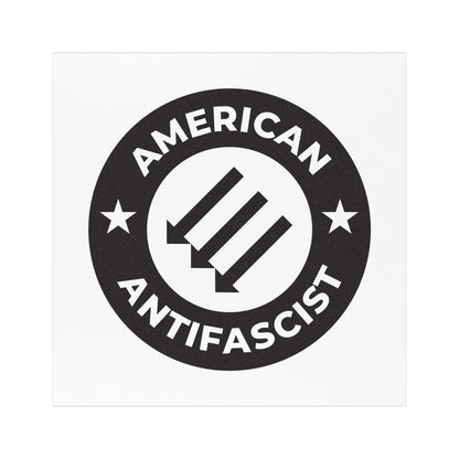 Antifasciste américain - Aimant pour voiture