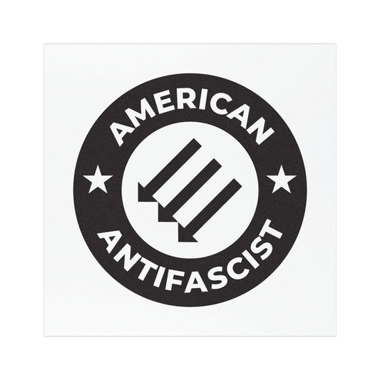 Antifasciste américain - Aimant pour voiture