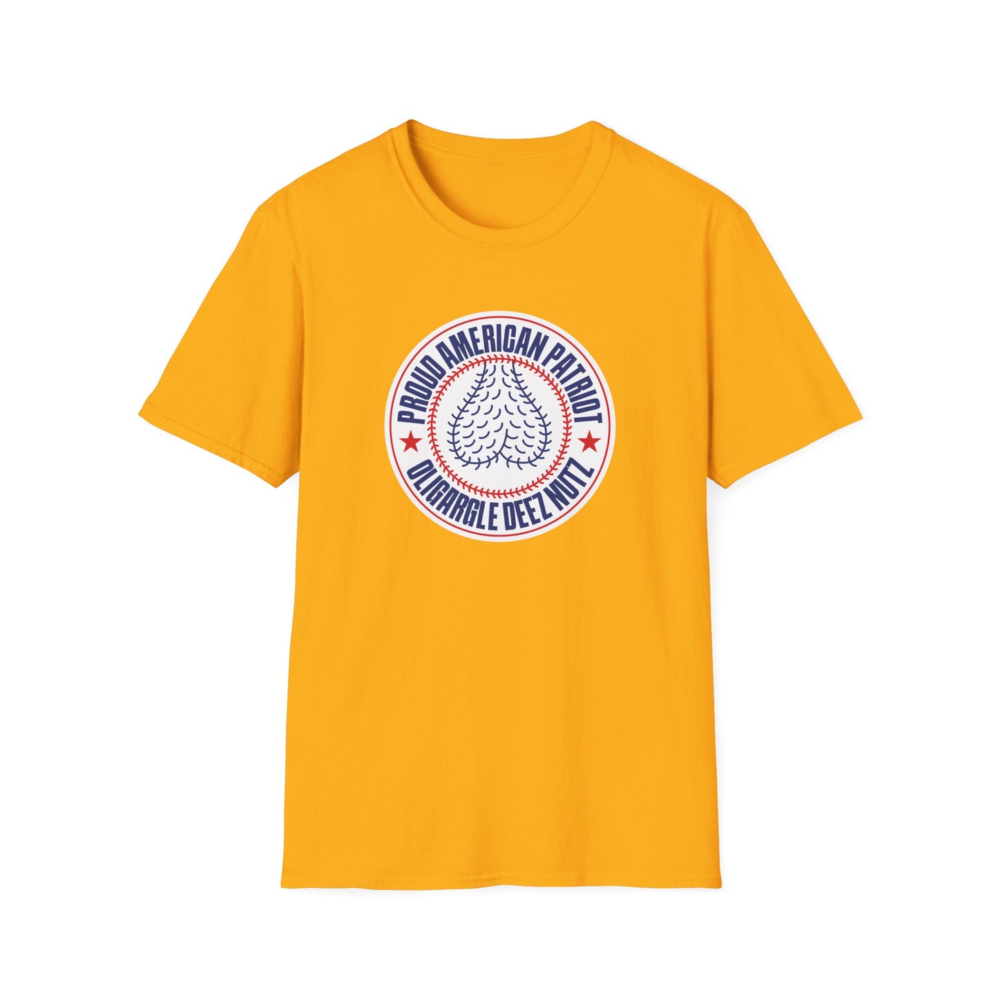 Proud American Patriot Oligargle Deez Nutz T-shirt