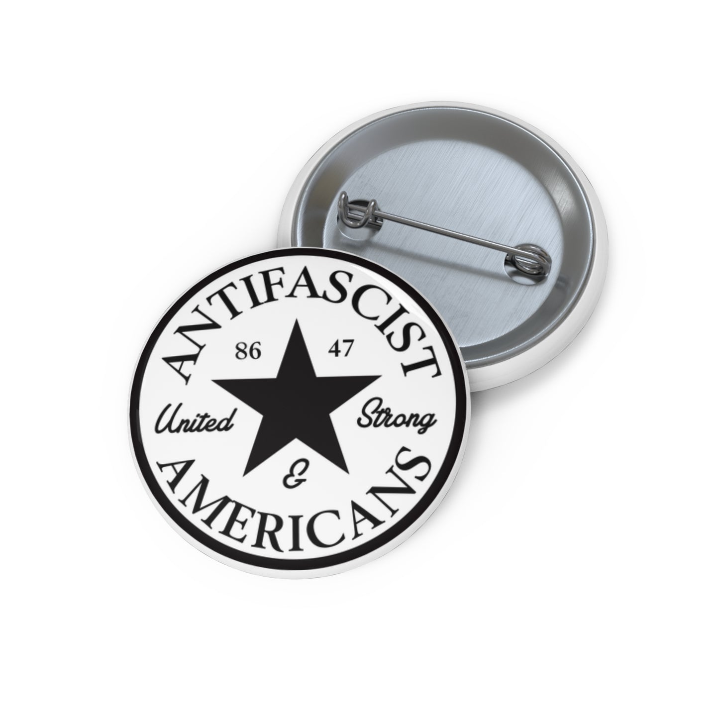Antifascistes américains - Pin's