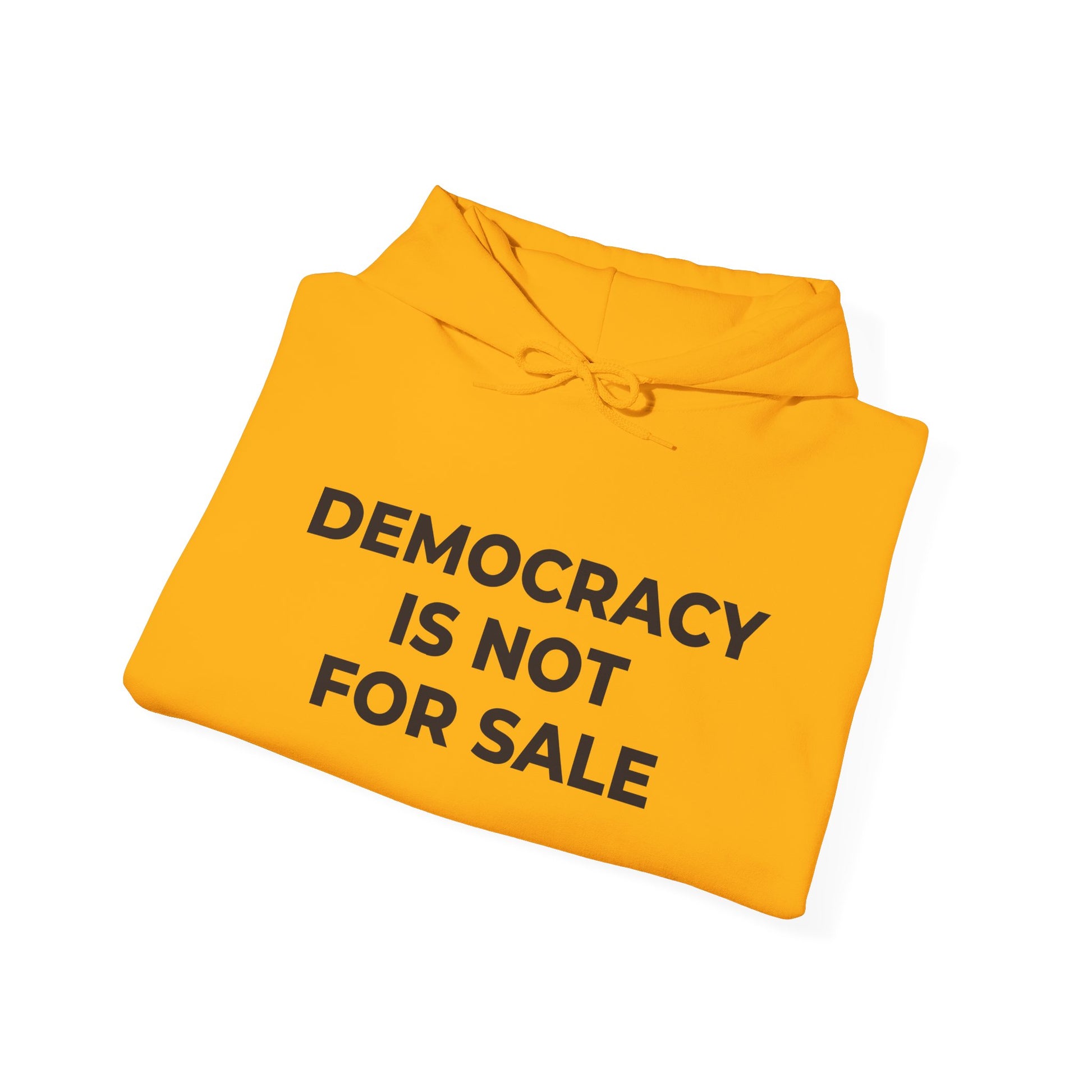 Hoodie - Democracy Is Not For Sale - Free Oppression