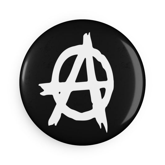 Anarchy - Round Button Magnet