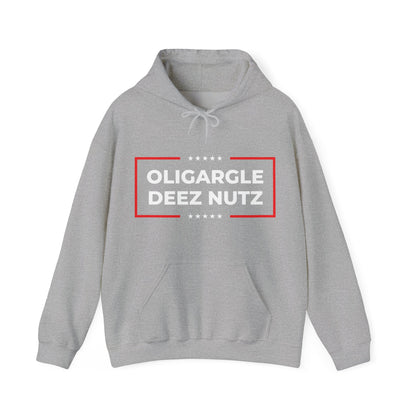 Oligargle Deez Nutz – Satire Hoodie