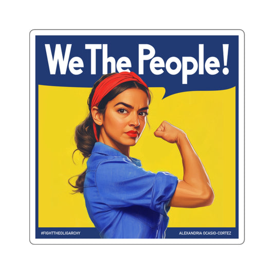 We The People - Square Stickers - Free Oppression