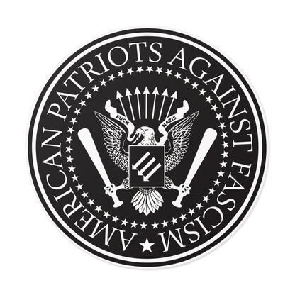 American Patriots Against Fascism – Round Vinyl Sticker
