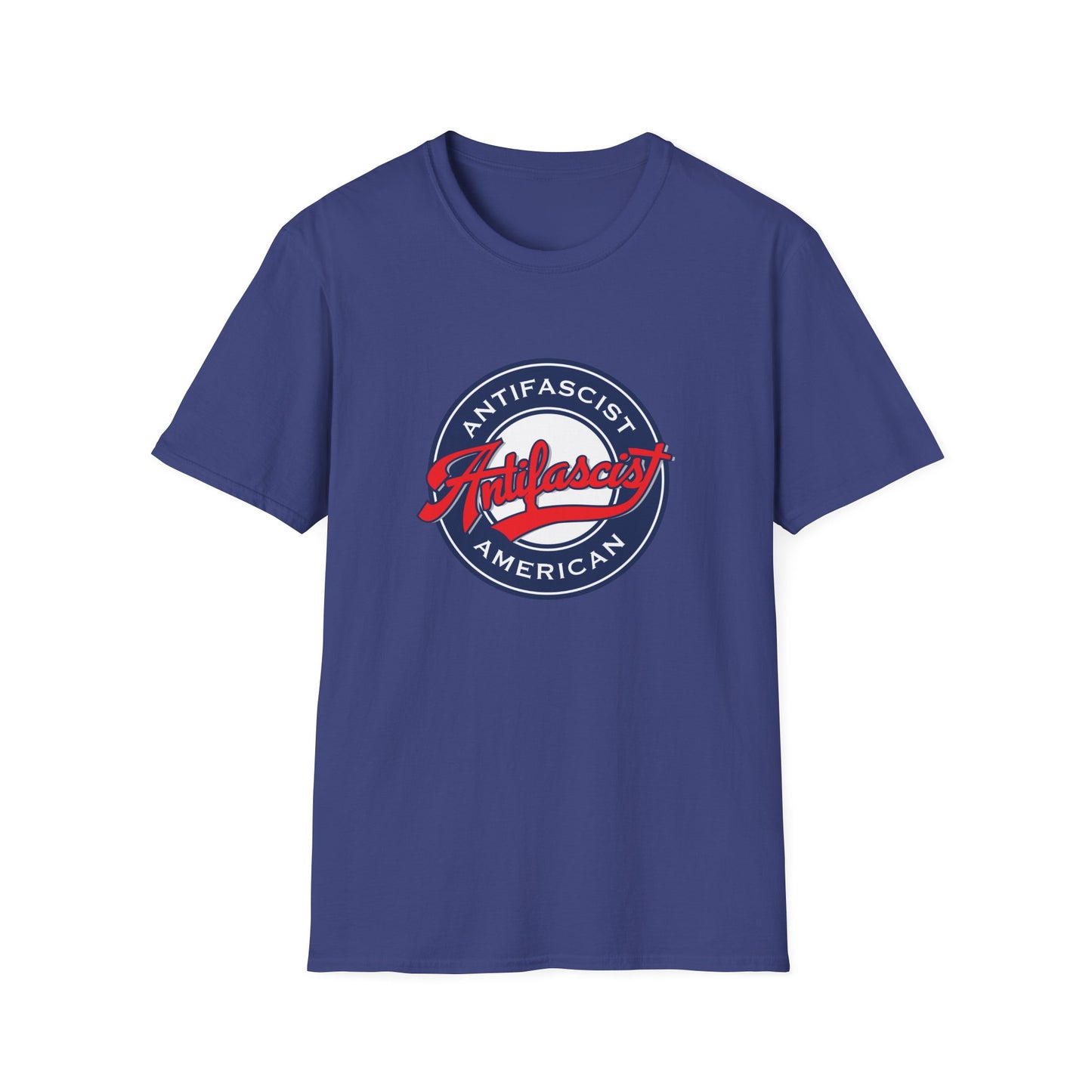 Antifascist American Baseball T-shirt