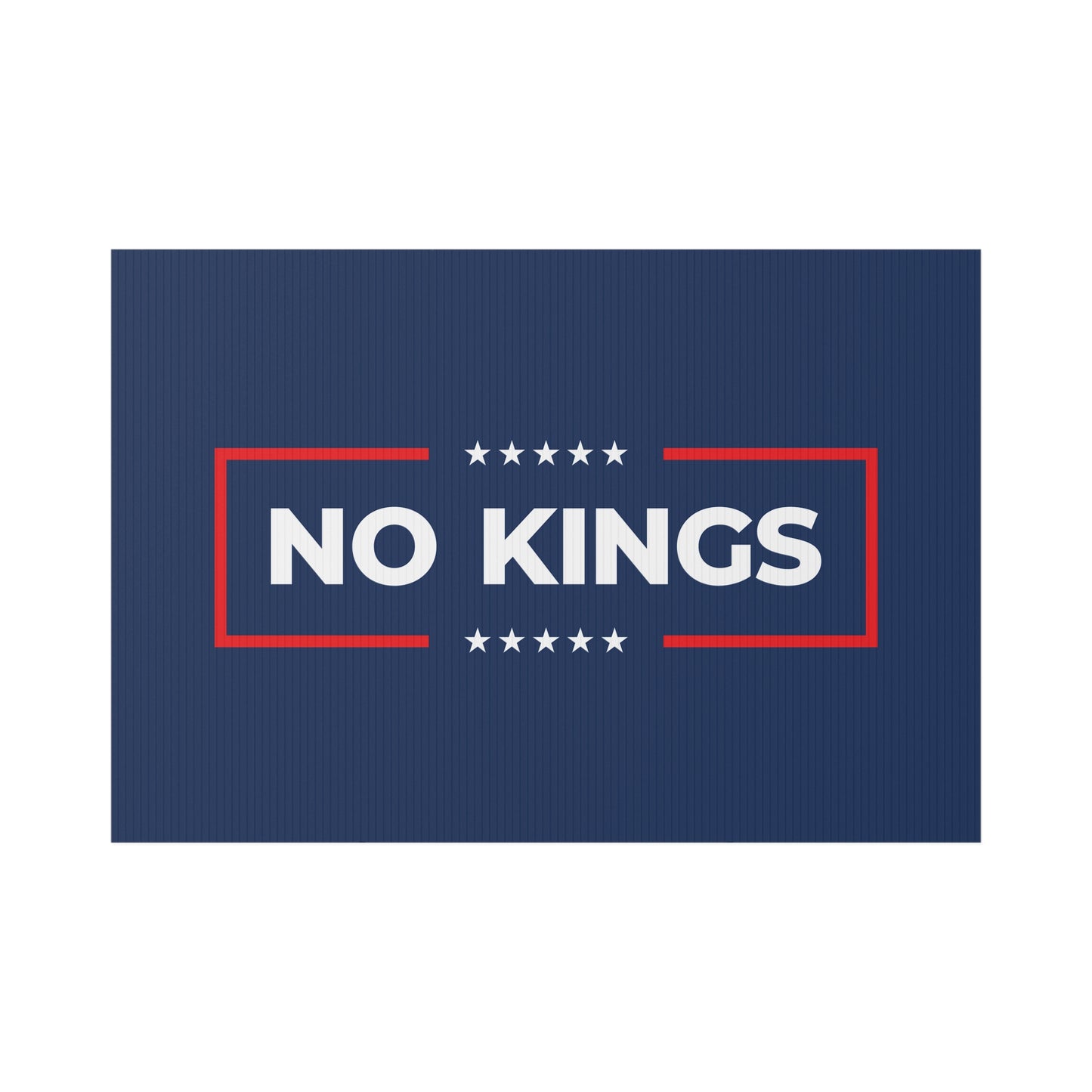 Copy of I Did Not Vote For This Lawn Sign — Anti Trump No Kings Protest Yard Sign