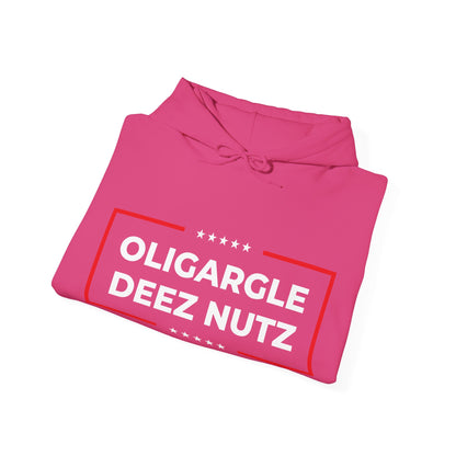 Oligargle Deez Nutz – Satire Hoodie