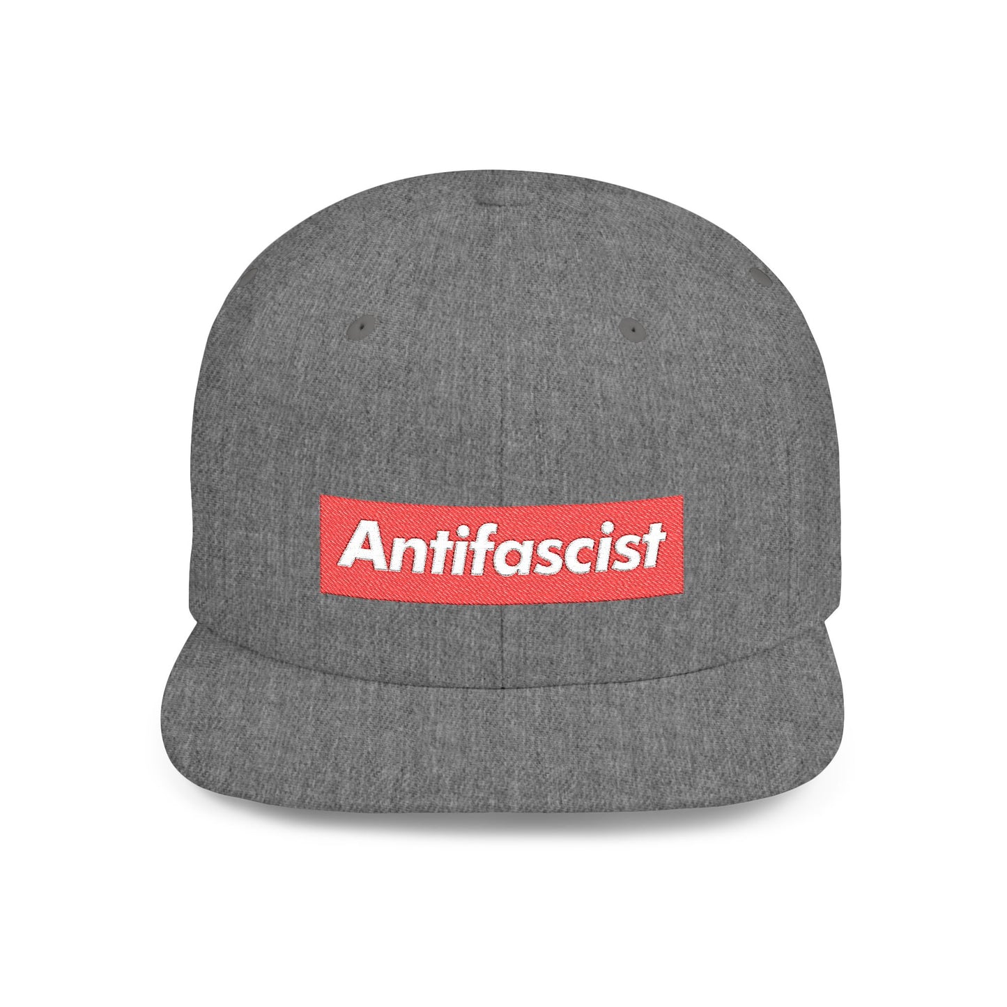 Antifascist – Flat Bill Snapback Hat