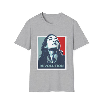 Alexandria Ocasio-Cortez AOC Revolution - T-Shirt