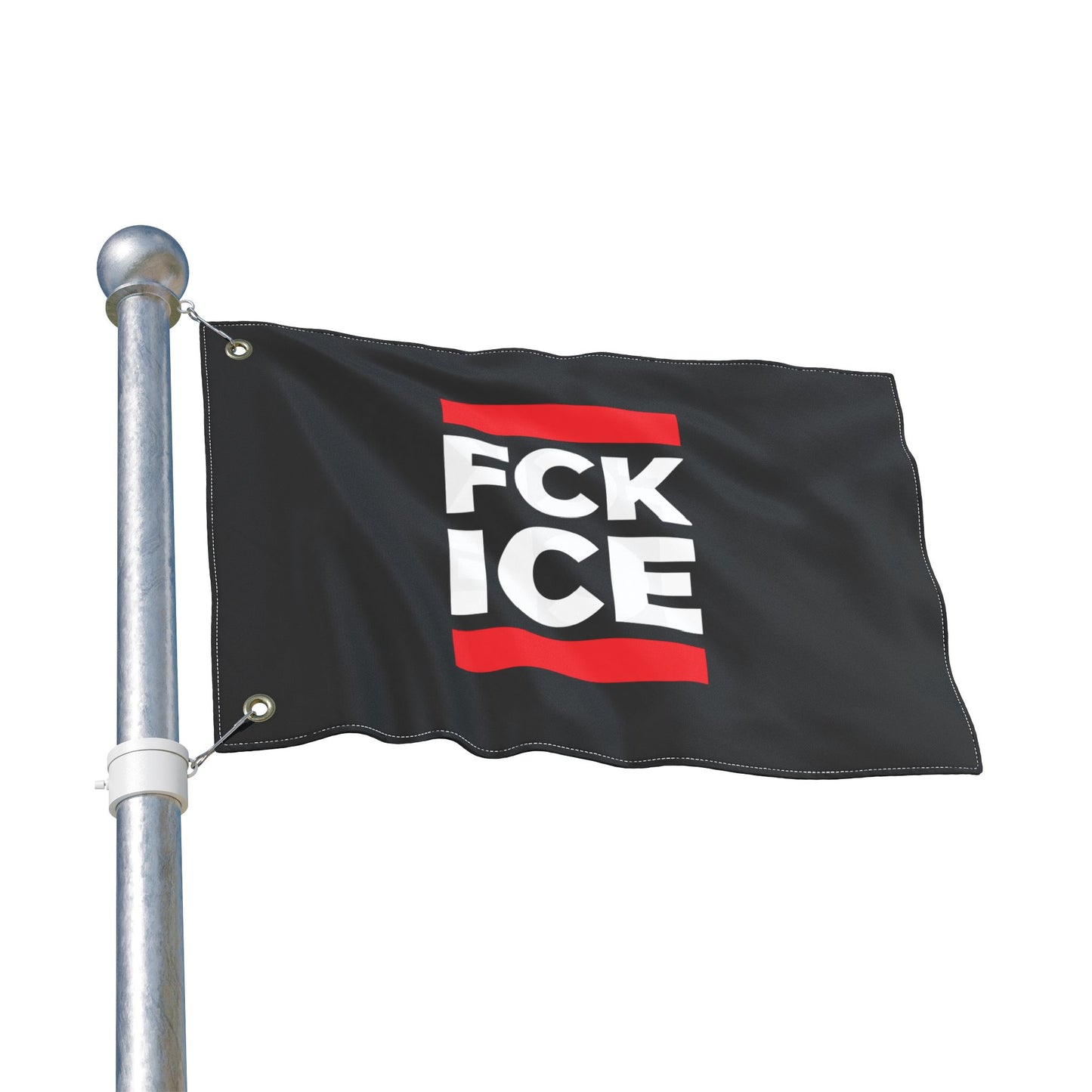 FCK ICE Flag — Immigrant Rights Protest Flag, Double-Sided