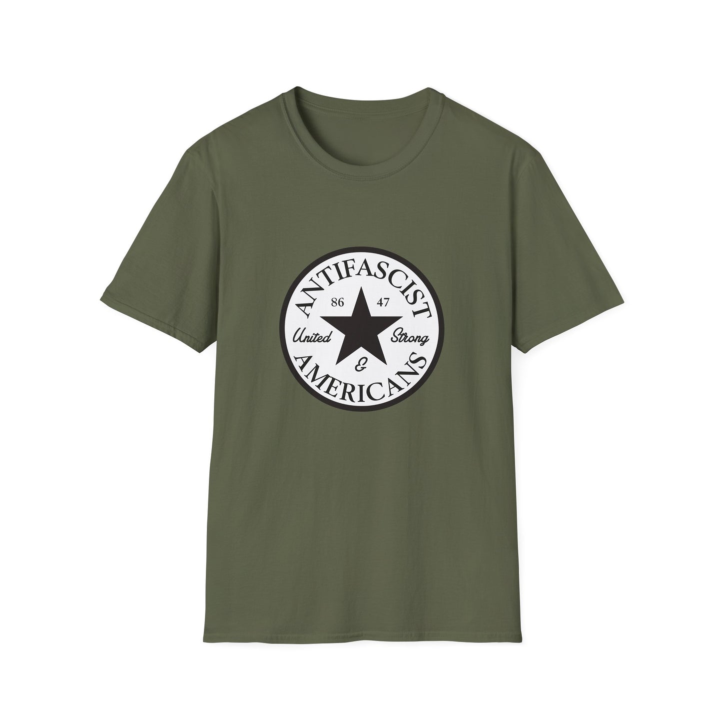 Antifascist Americans – United & Strong T-Shirt