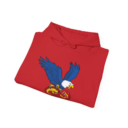 Democracy Eagle Vs. Fascist Snake - Hoodie