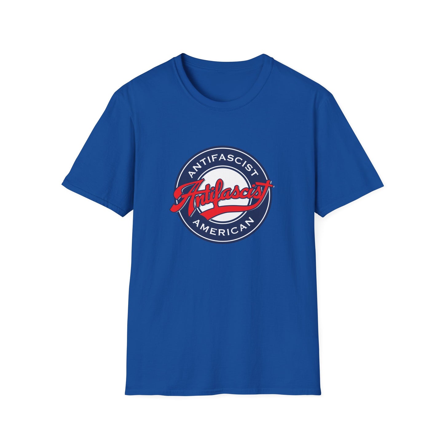 Antifascist American Baseball T-shirt