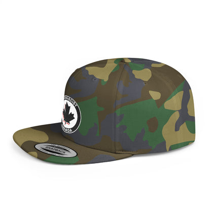 Antifascist Canada – Flat Bill Snapback Hat