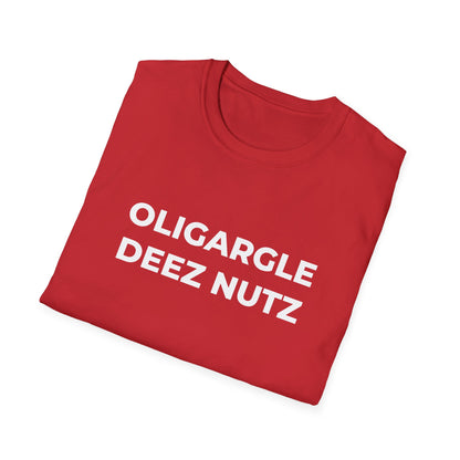 T-shirt Oligargle Deez Nutz