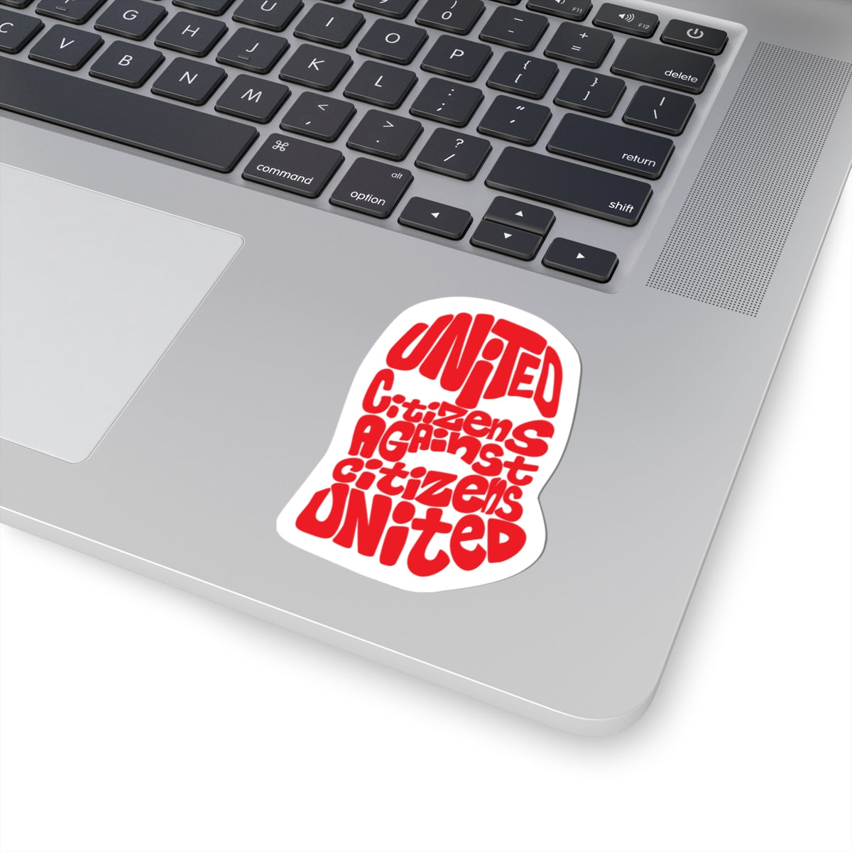 United Citizens Against Citizens United Balaclava - Kiss-Cut Sticker - Free Oppression