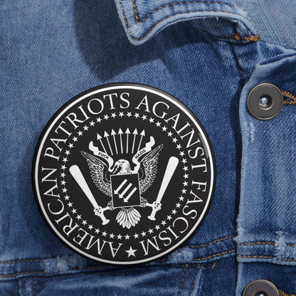 Patriotes américains contre le fascisme - Pin's