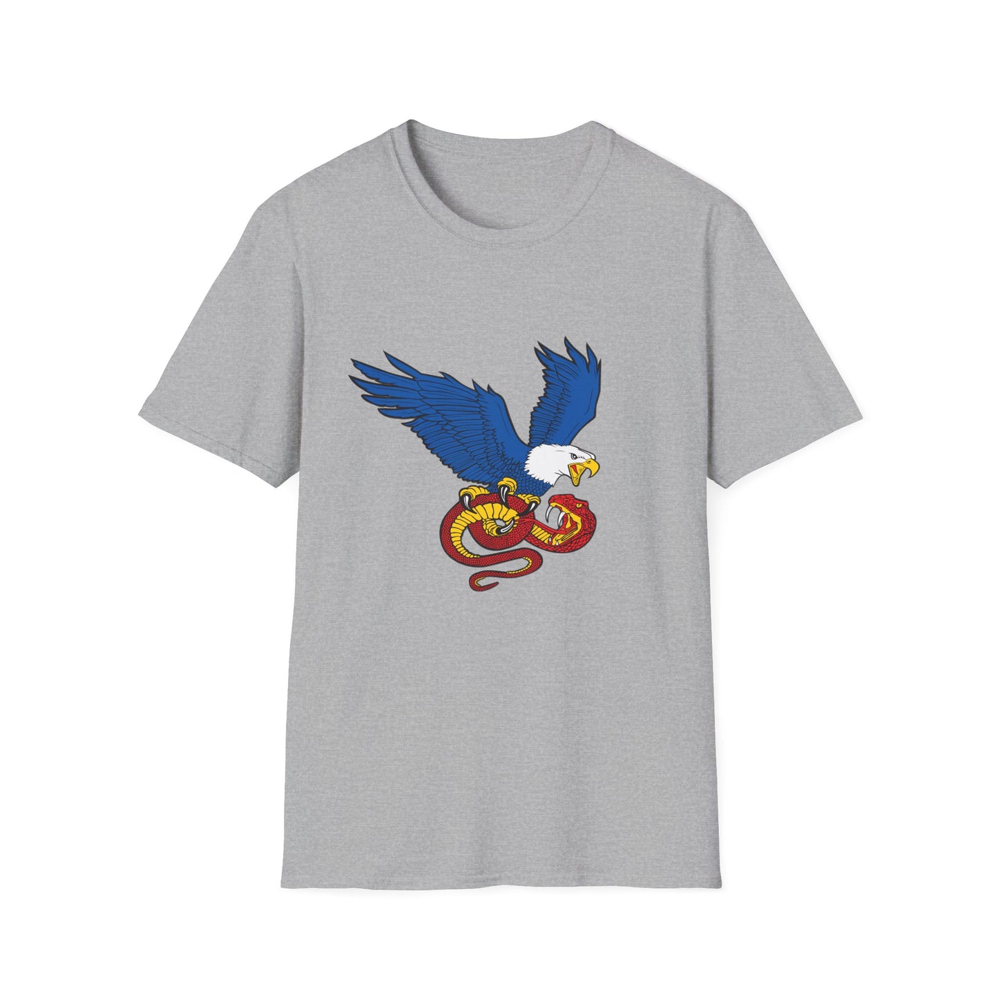 Democracy Eagle vs Fascist Snake – Pro-Democracy Graphic T-Shirt