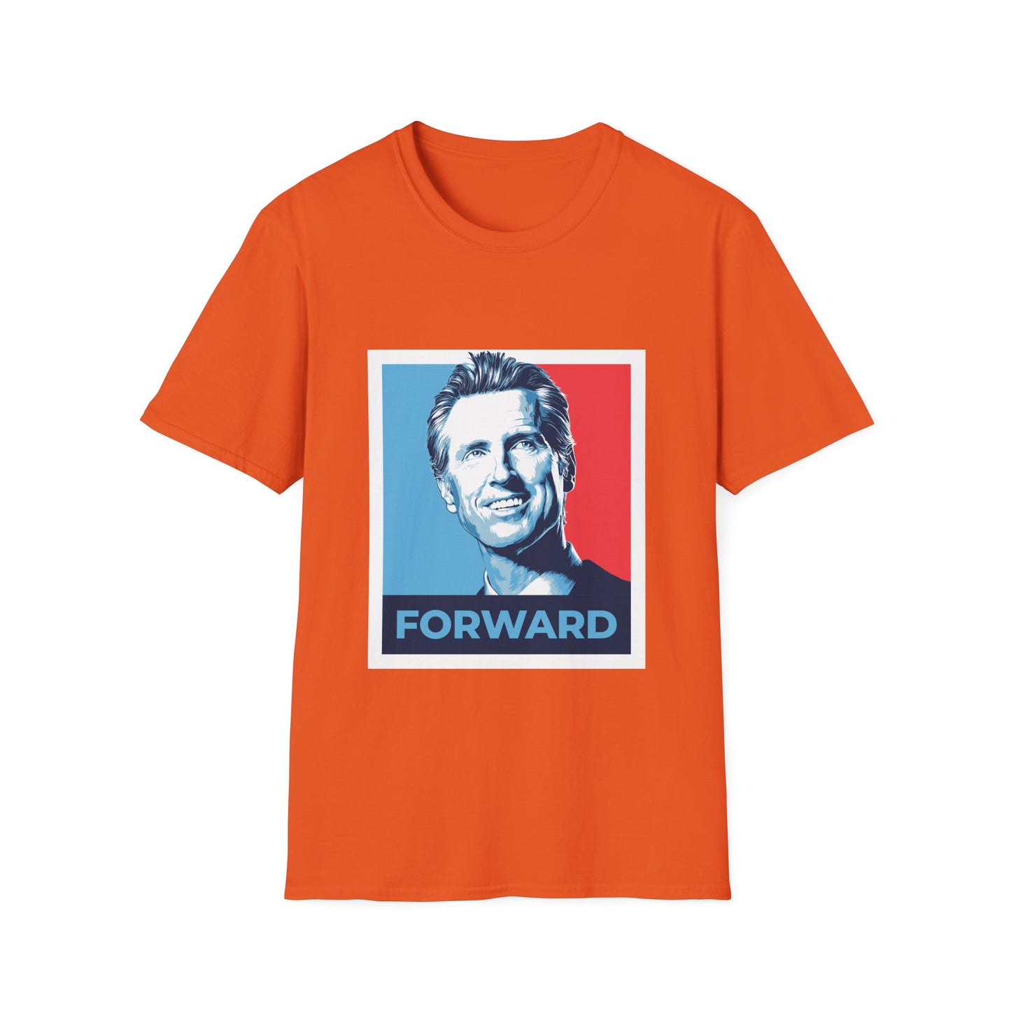 Gavin Newsom Forward – Pro-Democracy Campaign T-Shirt