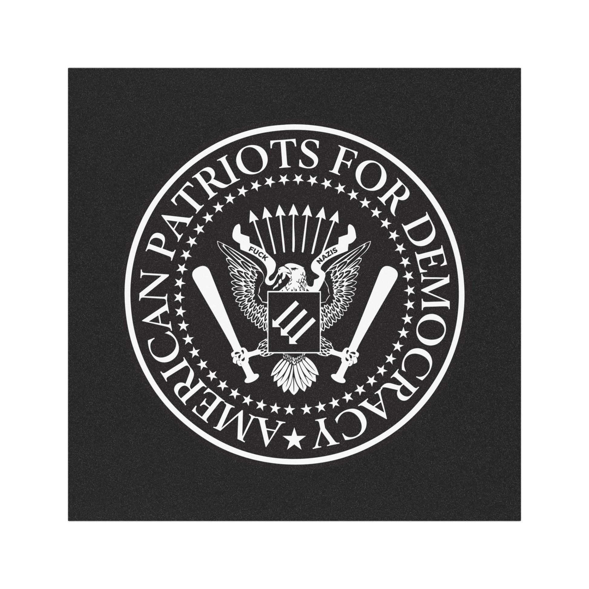 American Patriots For Democracy - Car Magnet