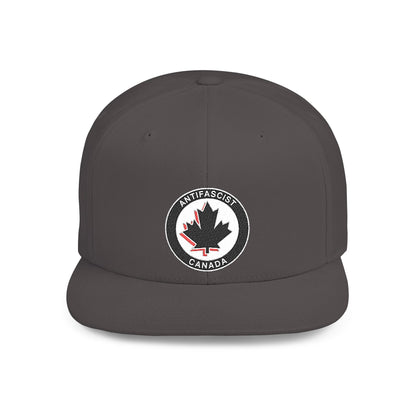Antifascist Canada – Flat Bill Snapback Hat