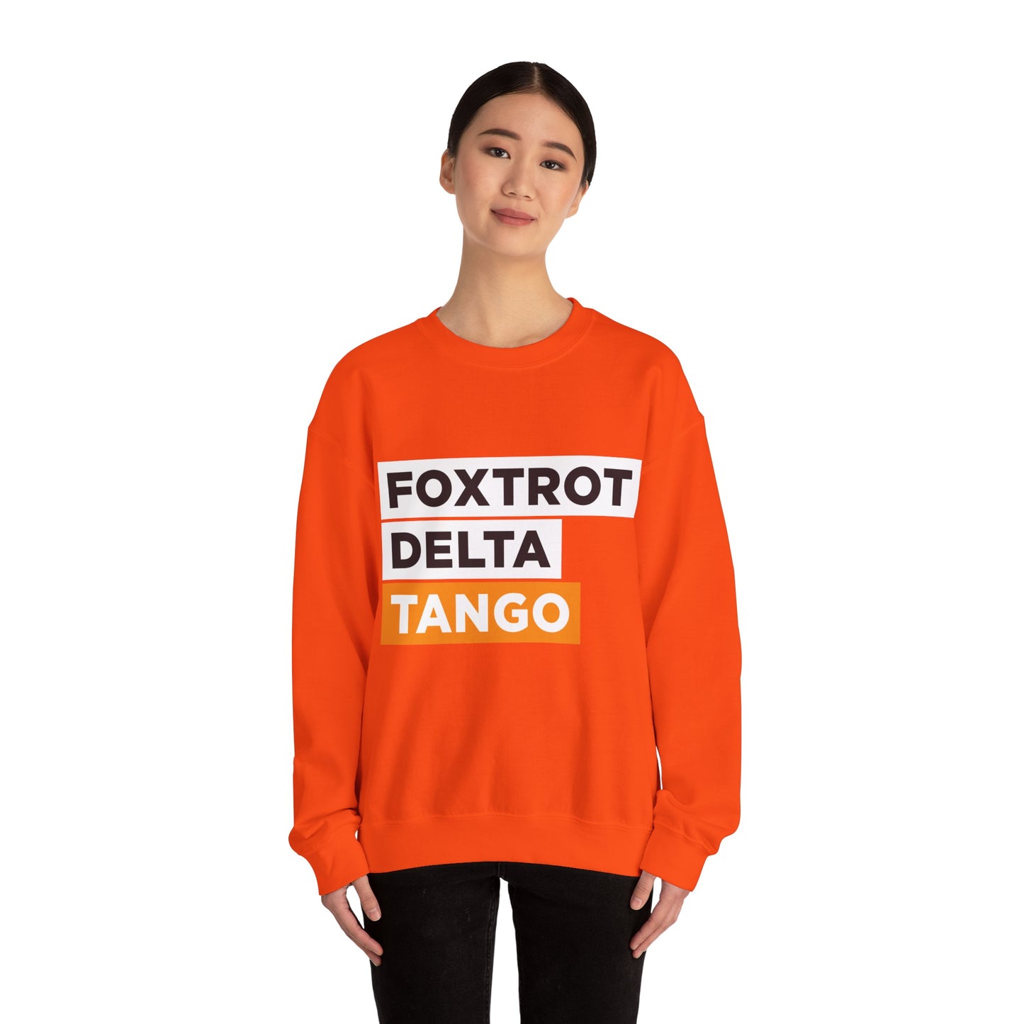 Foxtrot Delta Tango FDT Protest Code – Pro-Democracy Sweatshirt