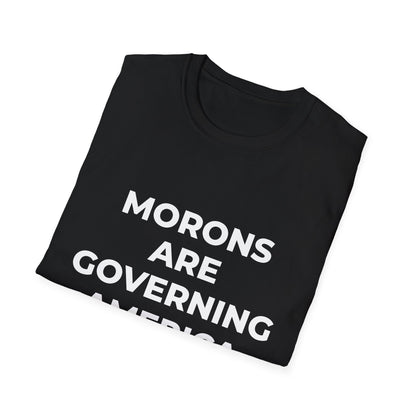 Les idiots gouvernent l'Amérique - T-shirt