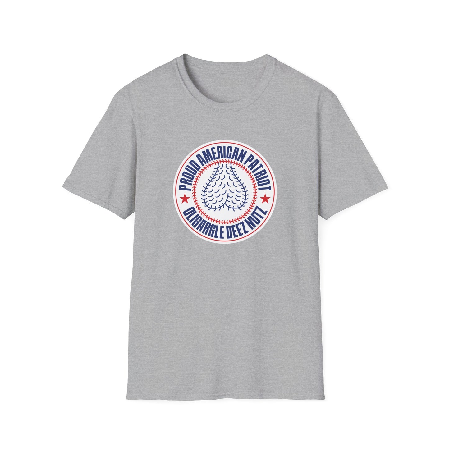Proud American Patriot Oligargle Deez Nutz T-shirt