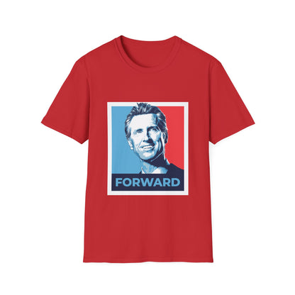 Gavin Newsom Forward – Pro-Democracy Campaign T-Shirt