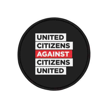Citoyens unis contre citoyens unis - Patch thermocollant