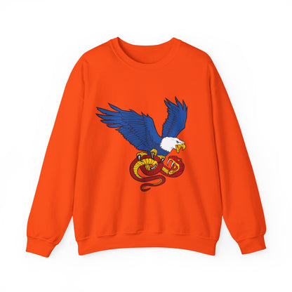 Democracy Eagle Vs. Fascist Snake - Sweatshirt