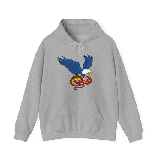 Democracy Eagle Vs. Fascist Snake - Hoodie