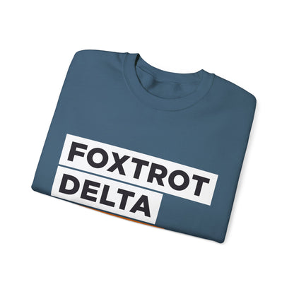 Foxtrot Delta Tango FDT Protest Code – Pro-Democracy Sweatshirt