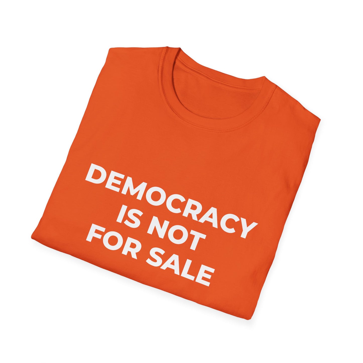 La démocratie n'est pas à vendre - T-shirt