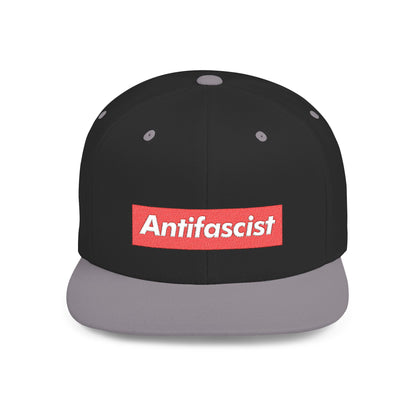 Antifascist – Flat Bill Snapback Hat
