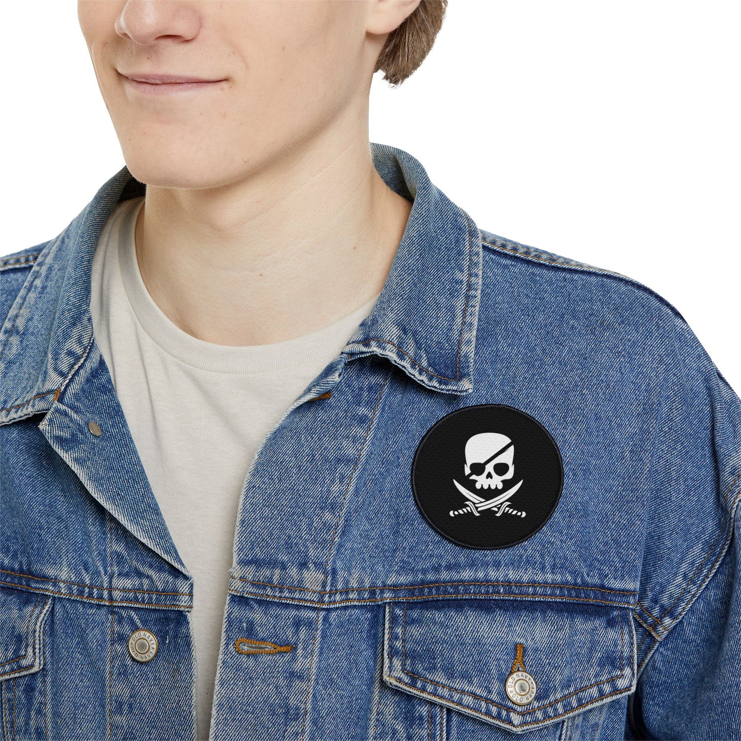 Pirate Skull - Iron-On Patch