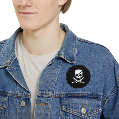 Pirate Skull - Iron-On Patch