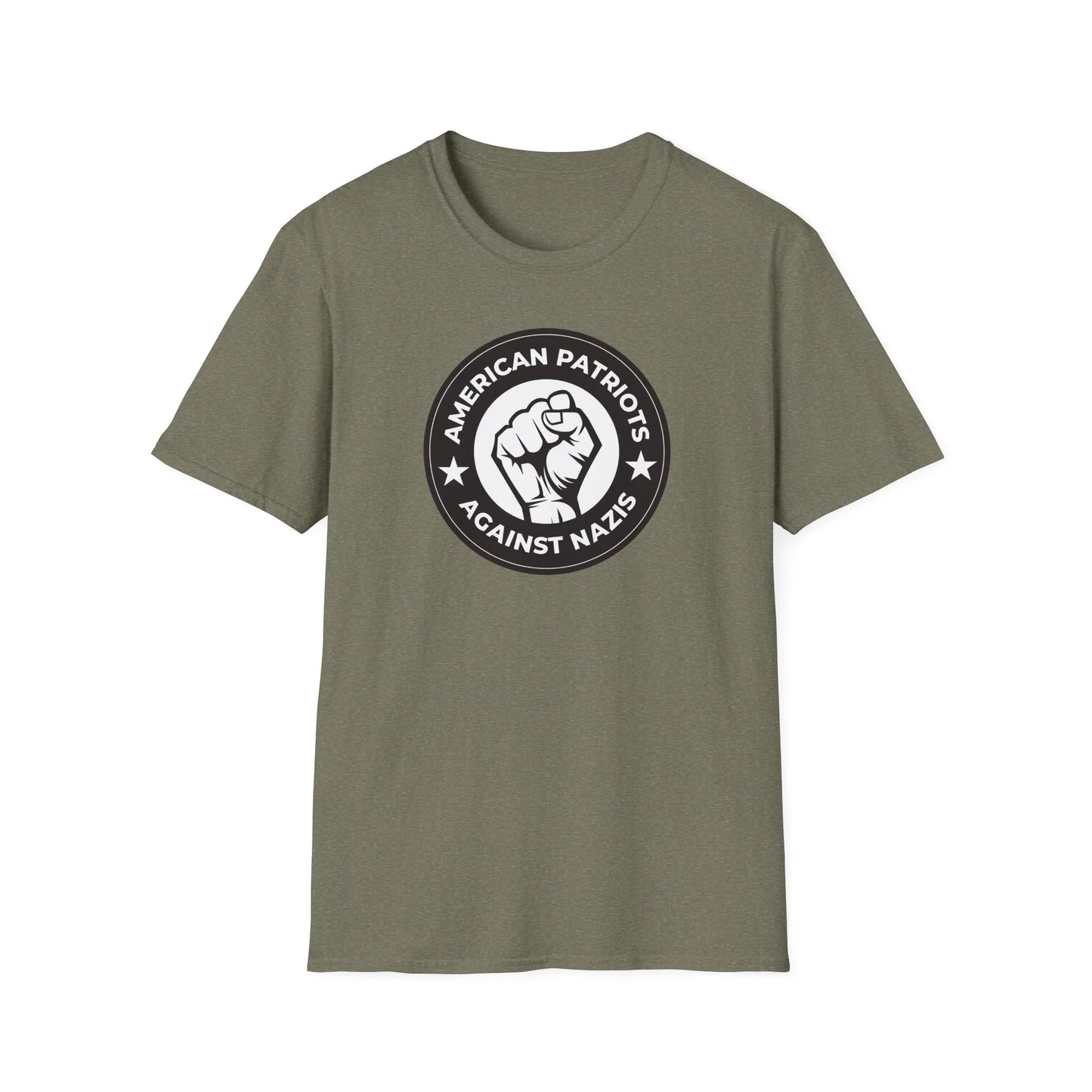 T-shirt Patriotes américains contre les nazis