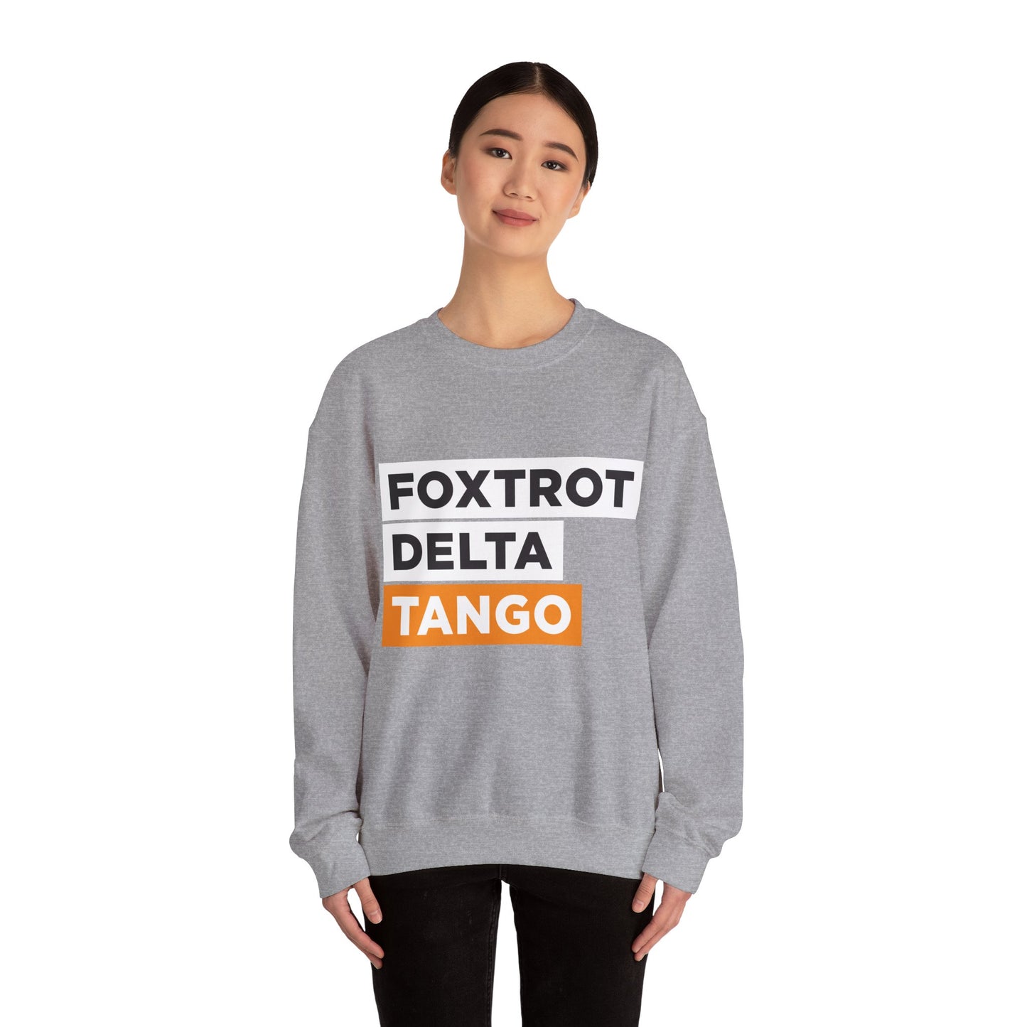 Foxtrot Delta Tango FDT Protest Code – Pro-Democracy Sweatshirt