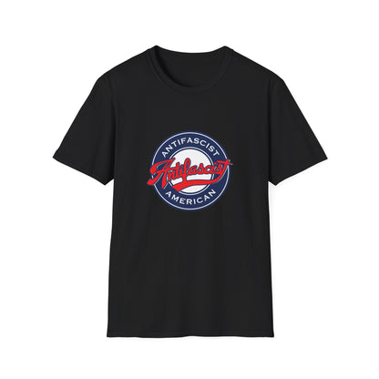 Antifascist American Baseball T-shirt