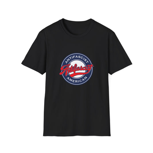 Antifascist American Baseball T-shirt