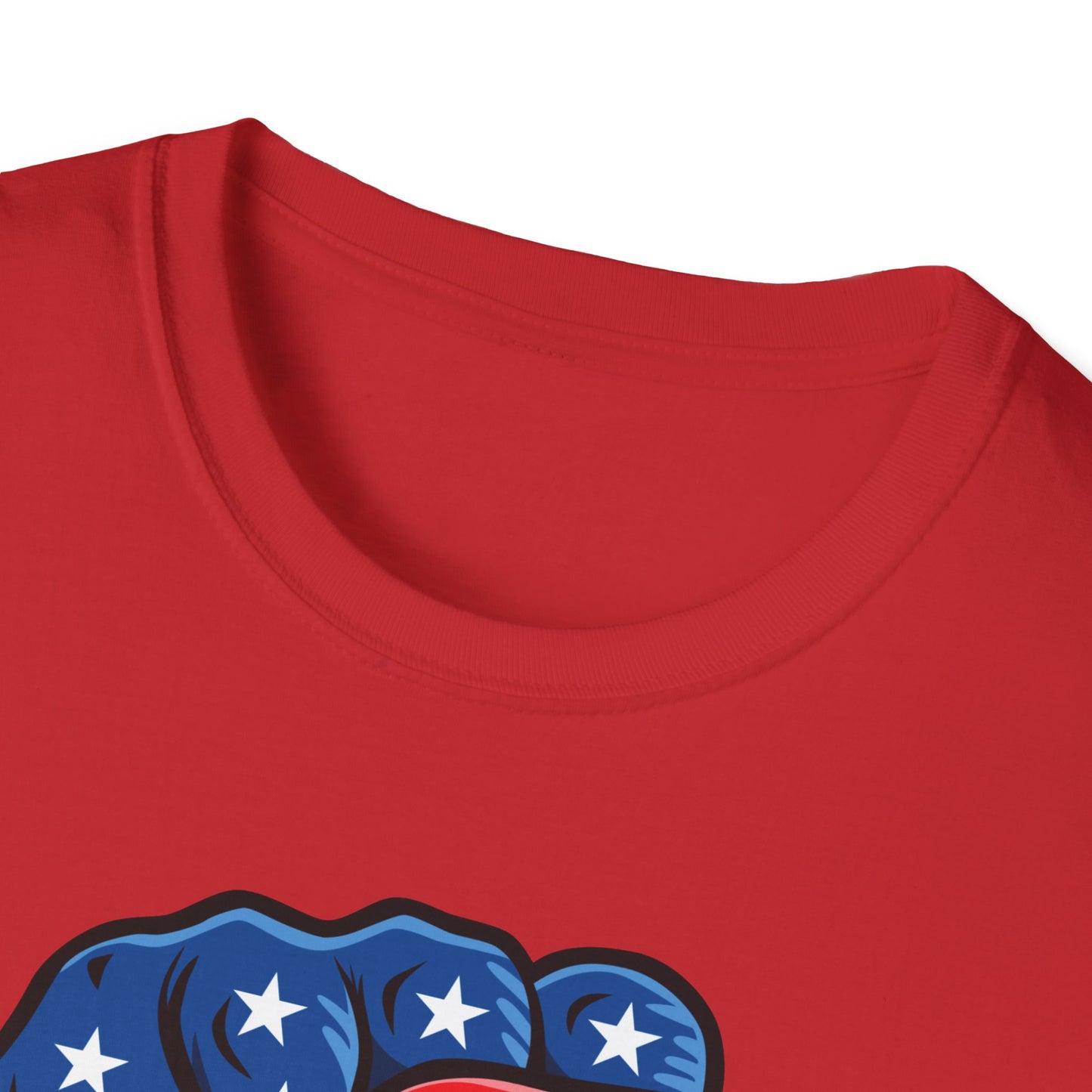American Painted Hand – Patriotic Protest & Democracy T-Shirt