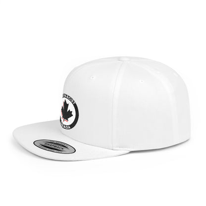 Antifascist Canada – Flat Bill Snapback Hat