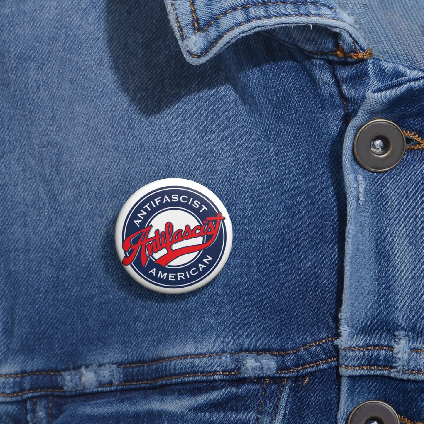 Antifascist American - Pin Buttons