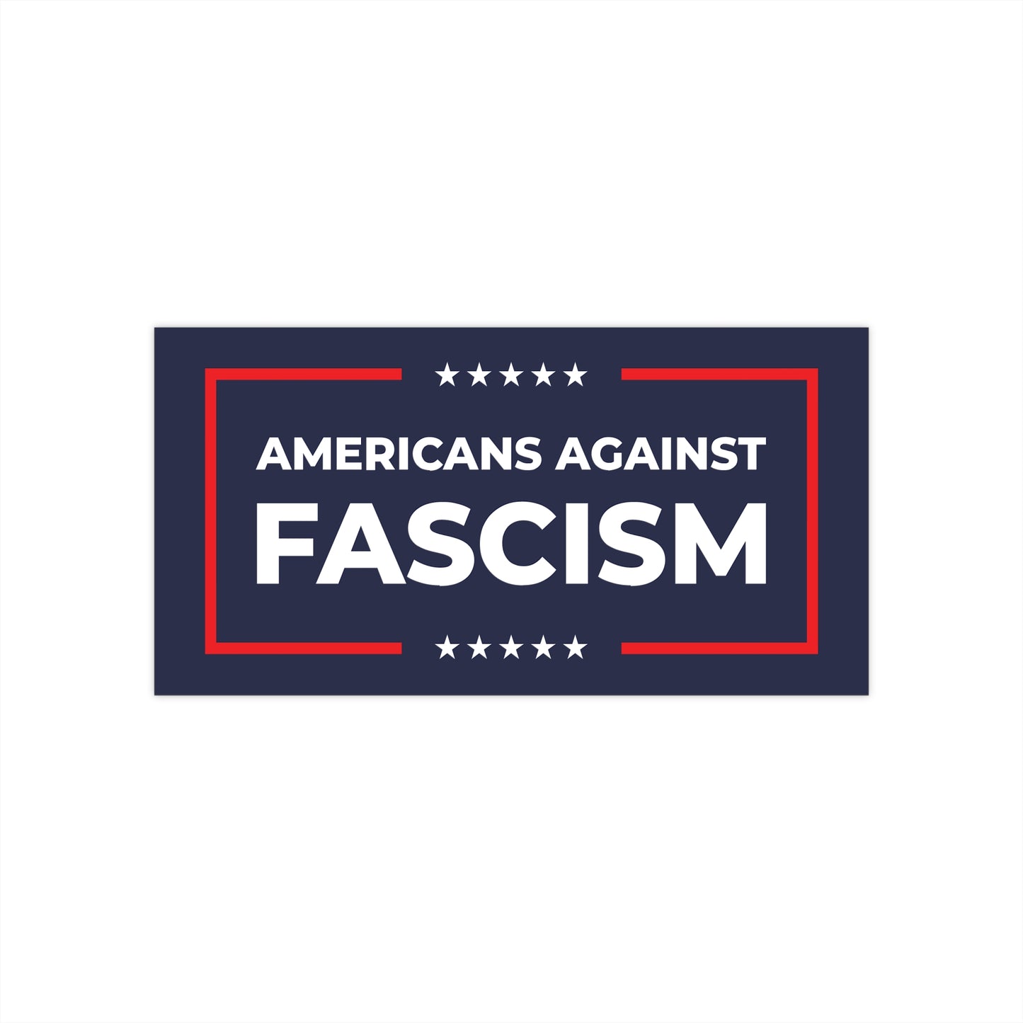 Americans Against Fascism - Bumper Stickers - Free Oppression