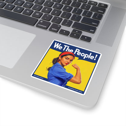 We The People - Square Stickers - Free Oppression