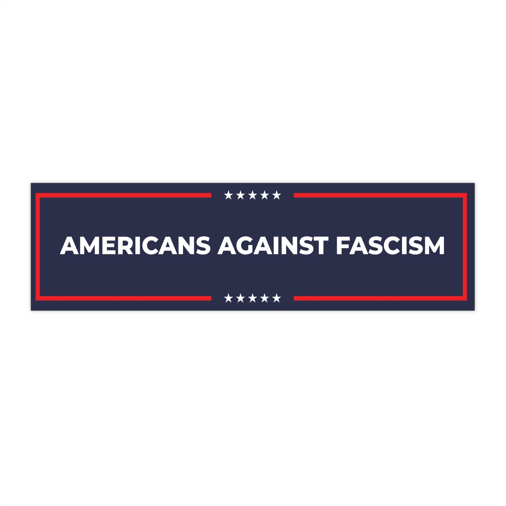 Americans Against Fascism - Bumper Stickers - Free Oppression