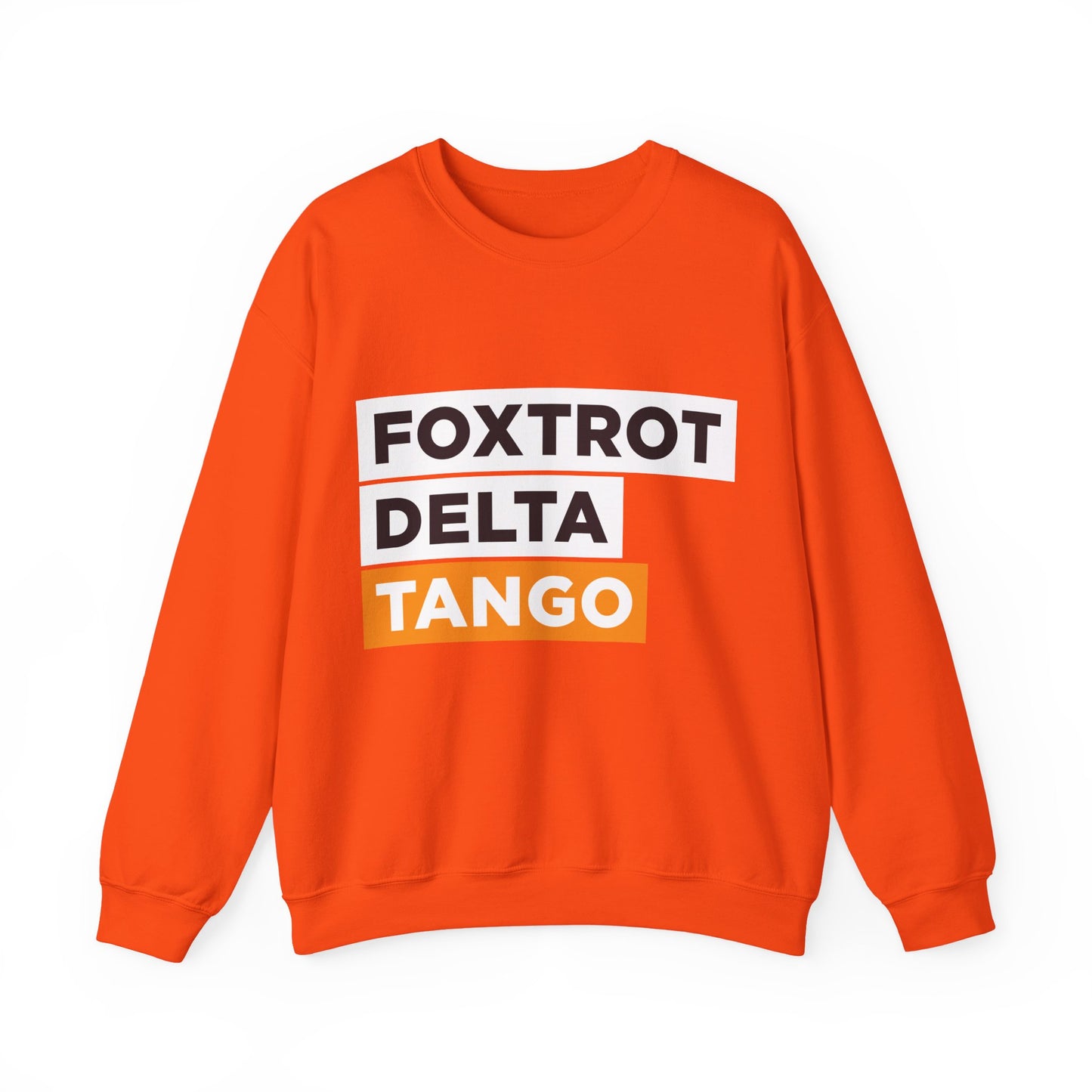 Foxtrot Delta Tango FDT Protest Code – Pro-Democracy Sweatshirt