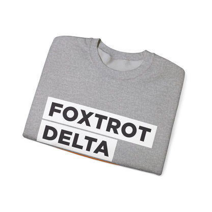 Foxtrot Delta Tango FDT Protest Code – Pro-Democracy Sweatshirt